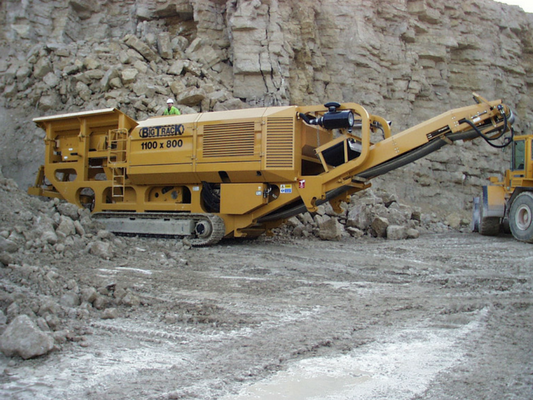 Mobile Jaw Crusher by Hewitt Robins International Mobile Jaw Crusher by Hewitt Robins International