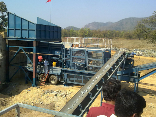 Mobile Jaw Crusher by Hewitt Robins International Mobile Jaw Crusher by Hewitt Robins International