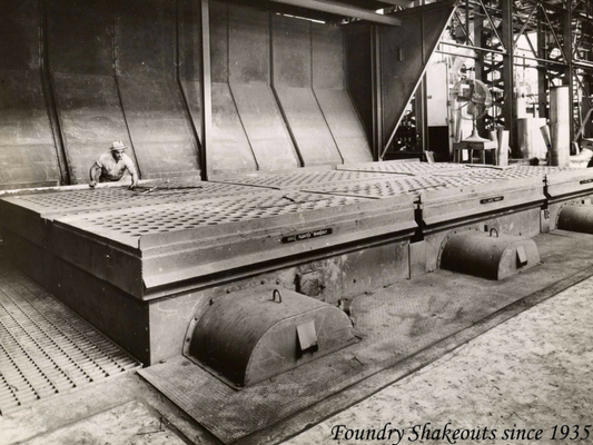 Non Discharging Foundry Shakeout